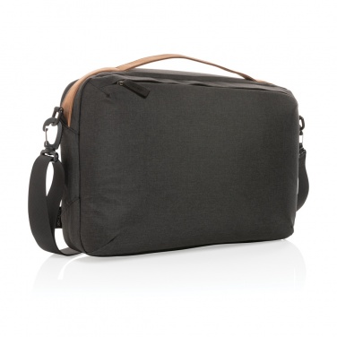 Logo trade promotional item photo of: Impact AWARE™ 300D two tone deluxe 15.6" laptop bag