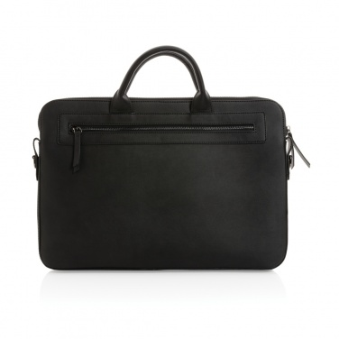 Logotrade promotional merchandise picture of: Swiss Peak GRS recycled PU 14 inch laptop bag