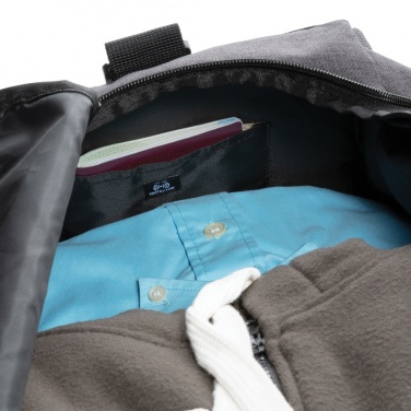 Logo trade promotional items picture of: Duo colour RPET 15.6" RFID laptop backpack PVC free