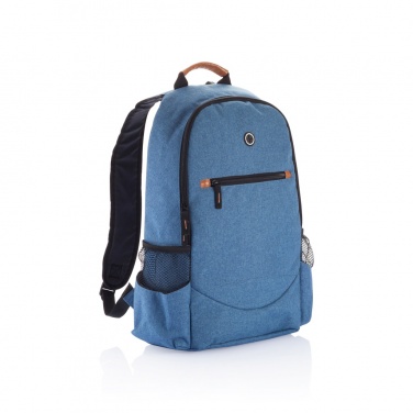 Logo trade promotional giveaway photo of: Fashion duo tone backpack