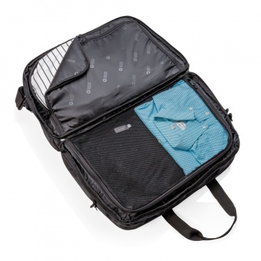 Logo trade advertising products picture of: Swiss Peak RFID duffle with suitcase opening