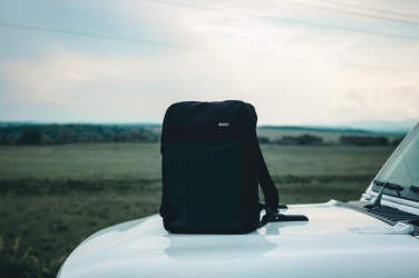 Logotrade advertising product image of: Swiss Peak 15" anti-theft RFID & USB backpack PVC free