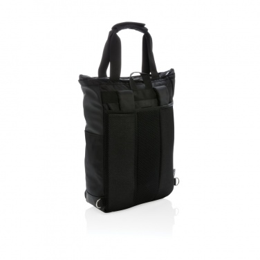 Logo trade promotional item photo of: Swiss Peak RFID 15" laptop totepack PVC free