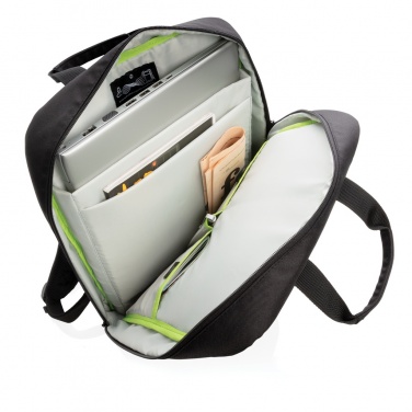 Logo trade corporate gift photo of: Soho business RPET 15.6" laptop backpack PVC free