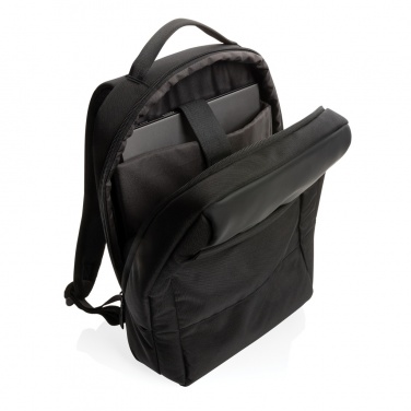 Logo trade promotional product photo of: Swiss Peak AWARE™ RPET 15.6 inch day pack