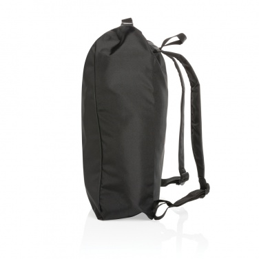 Logotrade promotional giveaway image of: Impact AWARE™ RPET lightweight rolltop backpack