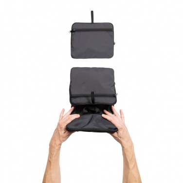 Logo trade advertising products image of: Dillon AWARE™ RPET foldable classic backpack