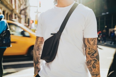 Logotrade promotional giveaway picture of: Crescent AWARE™ RPET half moon sling bag