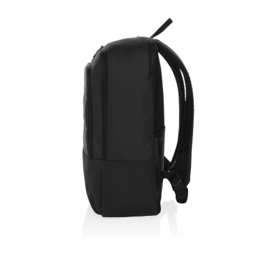 Logo trade promotional giveaways image of: Armond AWARE™ RPET 15.6 inch deluxe laptop backpack