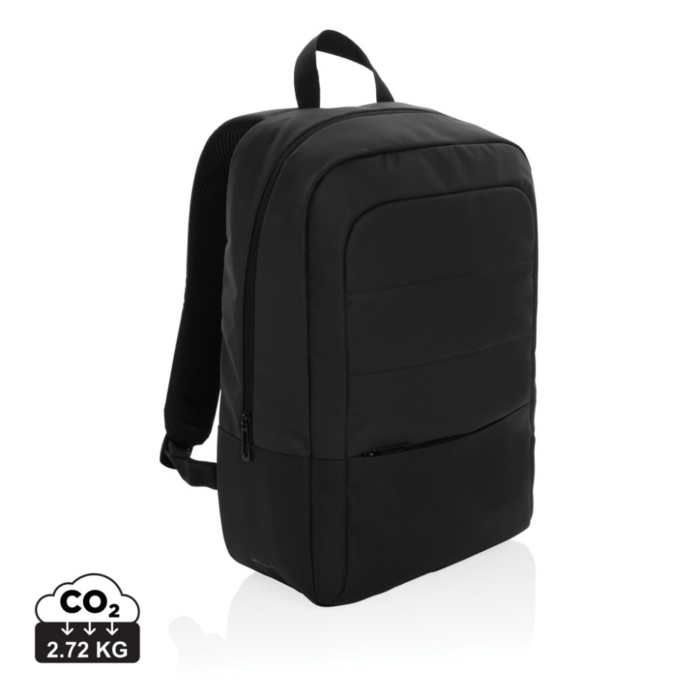 Logotrade business gifts photo of: Armond AWARE™ RPET 15.6 inch standard laptop backpack