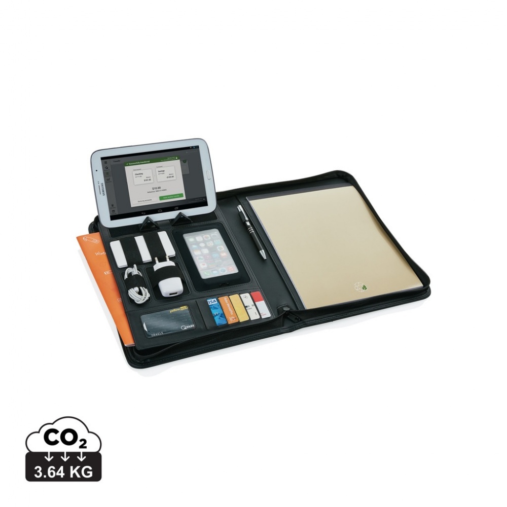Logotrade promotional giveaway picture of: Essential zipper tech portfolio