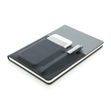 Logo trade corporate gift photo of: A5 Deluxe notebook with smart pockets