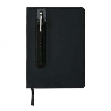 Logotrade advertising product image of: Standard hardcover PU A5 notebook with stylus pen