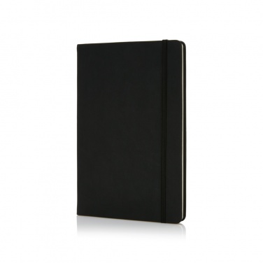 Logo trade corporate gifts picture of: Deluxe hardcover PU A5 notebook