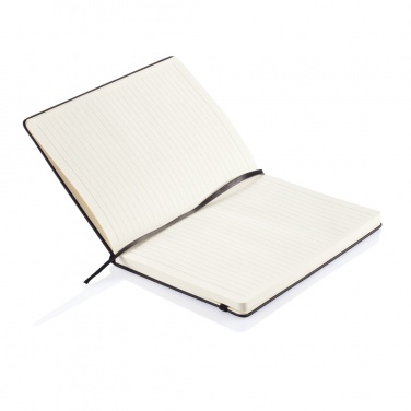 Logo trade corporate gifts picture of: Deluxe hardcover PU A5 notebook
