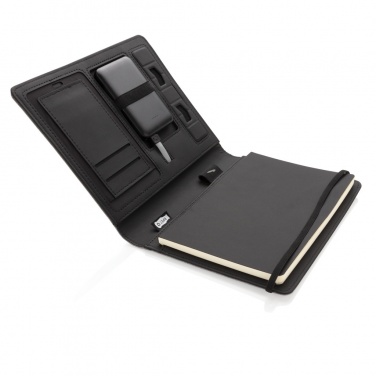 Logotrade promotional items photo of: Air 5W wireless charging notebook with 5000mAh powerbank