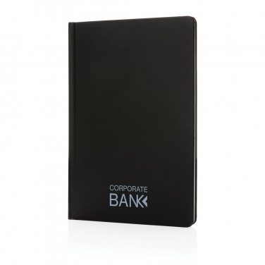 Logotrade business gift image of: A5 Impact stone paper hardcover notebook