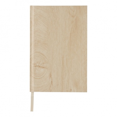Logotrade promotional gift image of: Kavana wood print A5 notebook