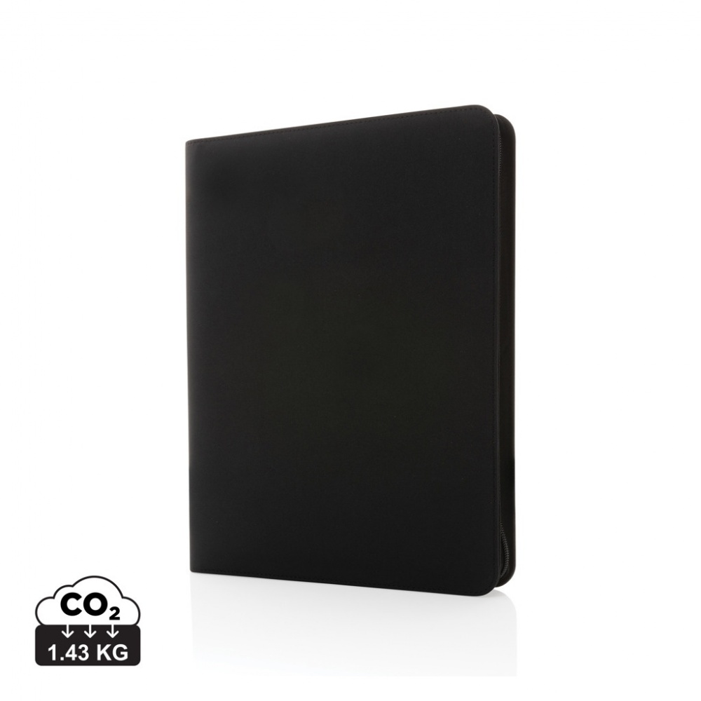 Logotrade promotional products photo of: Impact Aware™ deluxe 300D tech portfolio with zipper