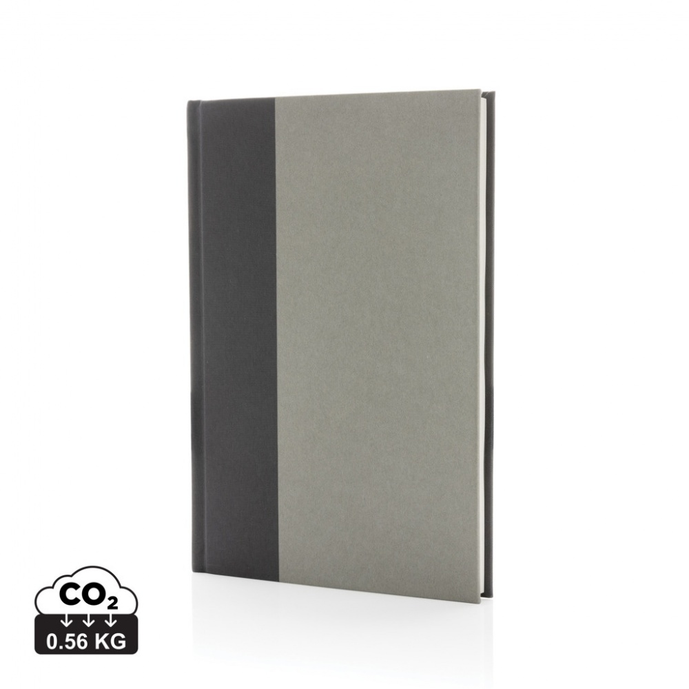 Logotrade promotional giveaway picture of: Words GRS certified RPET & Kraft A5 notebook