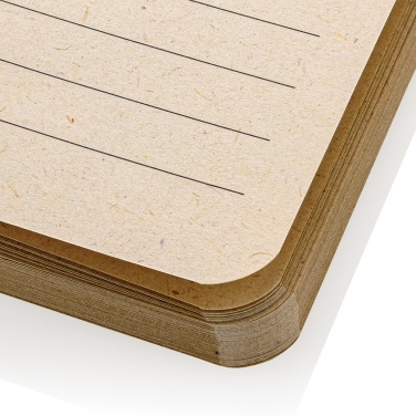 Logo trade promotional merchandise image of: Stylo Sugarcane paper A5 Notebook