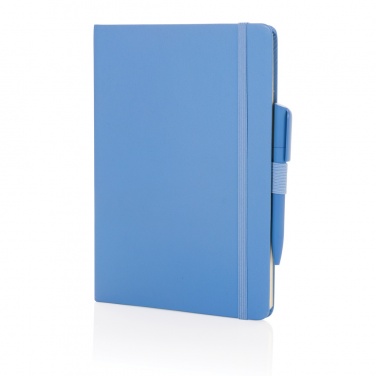 Logo trade corporate gifts image of: Sam A5 RCS certified bonded leather classic notebook
