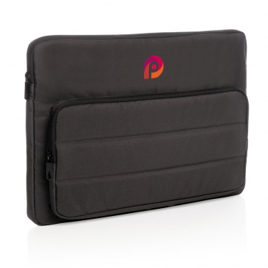 Logo trade promotional merchandise photo of: Impact AWARE™ RPET 15.6" laptop sleeve