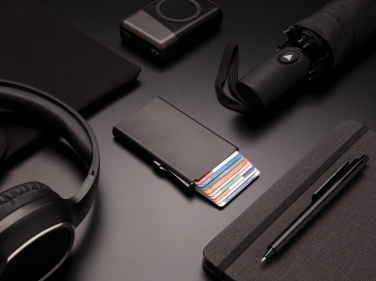 Logo trade promotional giveaways image of: Standard aluminium RFID cardholder