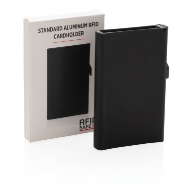 Logo trade promotional giveaways picture of: Standard aluminium RFID cardholder