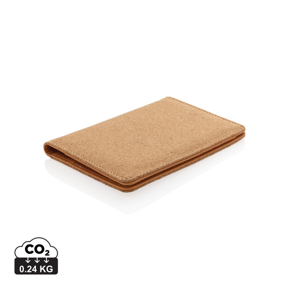 Logotrade promotional item picture of: Cork secure RFID passport cover
