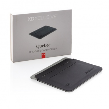Logo trade corporate gift photo of: Quebec RFID safe cardholder