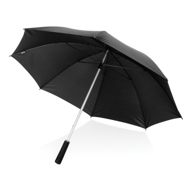 Logo trade promotional item photo of: Swiss Peak Aware™ Ultra-light manual 25” Alu umbrella