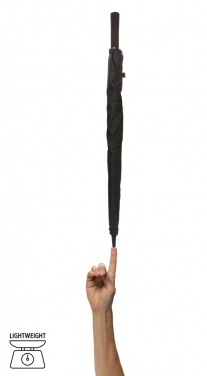 Logo trade promotional item photo of: Swiss Peak Aware™ Ultra-light manual 25” Alu umbrella