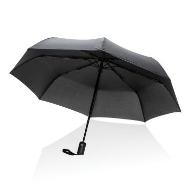 Logo trade promotional item photo of: 21" Impact AWARE™ RPET 190T auto open/close umbrella