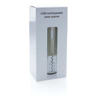 Logotrade advertising product picture of: Electric wine opener - USB rechargeable