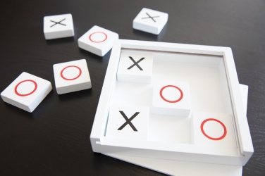 Logo trade business gift photo of: Deluxe Tic Tac Toe game