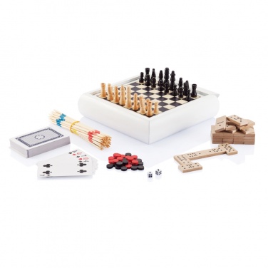 Logo trade promotional merchandise image of: 5 in 1 game set
