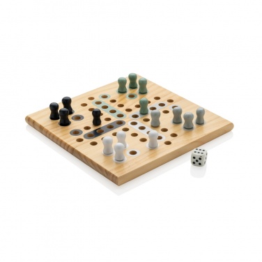 Logo trade promotional product photo of: Claire wooden Ludo game
