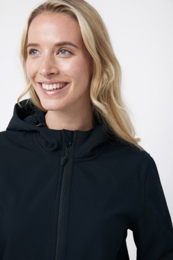 Logo trade promotional merchandise photo of: Iqoniq Makalu women recycled polyester soft shell jacket