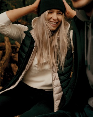Logotrade promotional gift picture of: Iqoniq Meru women recycled polyester bodywarmer
