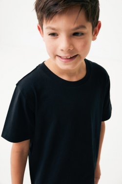 Logo trade promotional merchandise picture of: Iqoniq Koli kids lightweight recycled cotton t-shirt