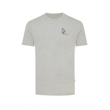 Logo trade promotional merchandise picture of: Iqoniq Manuel recycled cotton t-shirt undyed