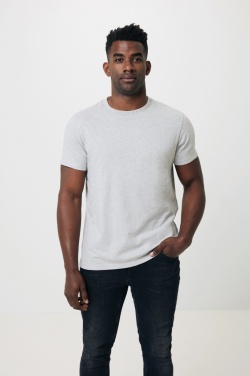 Logo trade promotional giveaways image of: Iqoniq Manuel recycled cotton t-shirt undyed