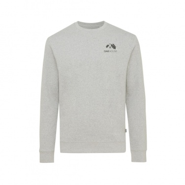 Logotrade promotional merchandise image of: Iqoniq Denali recycled cotton crew neck undyed