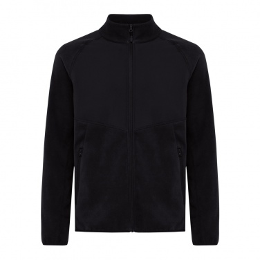 Logo trade promotional giveaway photo of: Iqoniq Talung recycled polyester microfleece zip through