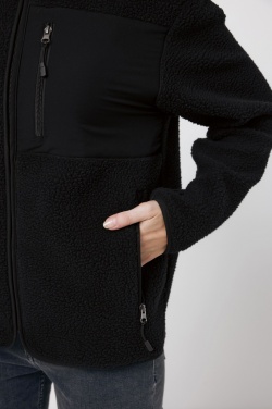 Logo trade promotional items picture of: Iqoniq Diran recycled polyester pile fleece jacket