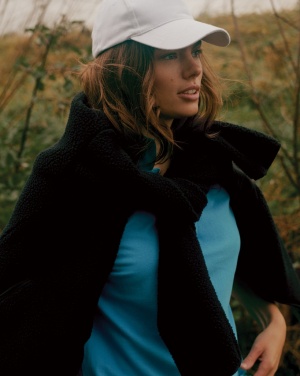 Logo trade promotional items image of: Iqoniq Diran recycled polyester pile fleece jacket