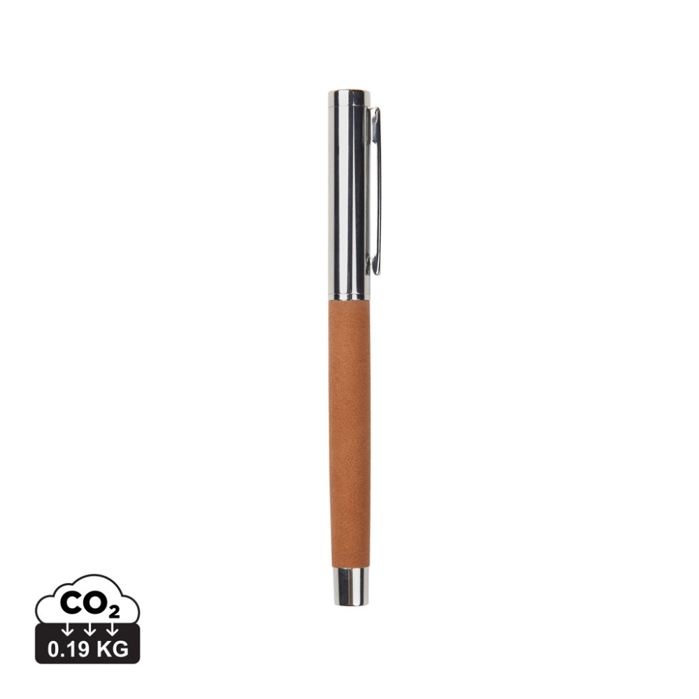 Logo trade promotional gifts image of: VINGA Bosler RCS recycled SS pen