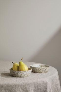 Logo trade promotional giveaway photo of: VINGA Nuvem stoneware mini bowl, 2 pcs set