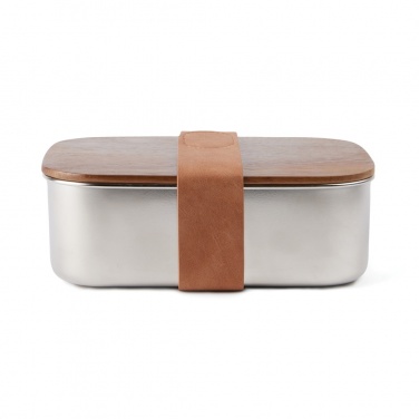 Logo trade business gifts image of: VINGA Ciro RCS recycled steel lunch box
